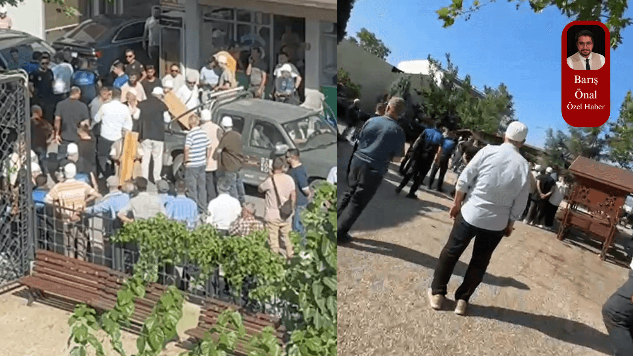 De begrafenis van de sekte veroorzaakte chaos in Balıkesir! Ze wilden hem op een beschermde plek begraven!