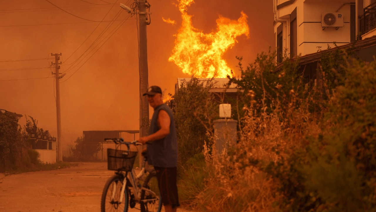 Incendie de forêt à Izmir ! Décision d'évacuation pour cinq quartiers