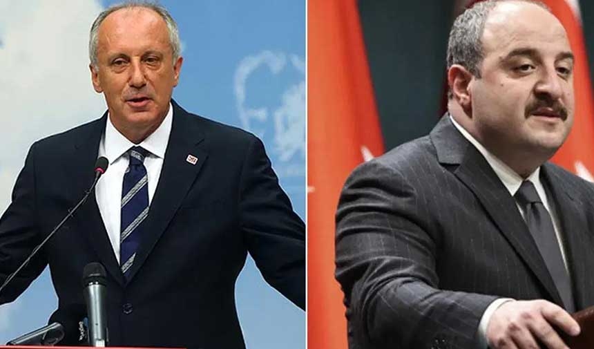 Muharrem İnce's reactie op Varank van de AKP