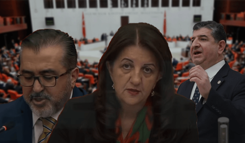 Pervin Buldan kon niet kalmeren! De 'İmamoğlu'-ruzie die het parlement een pauze bezorgde