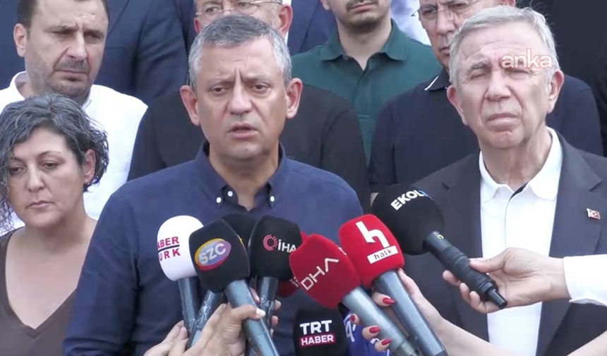 Une visite d'Özgür Özel et Mansur Yavaş à Ferdi Zeyrek ! Une déclaration remarquable