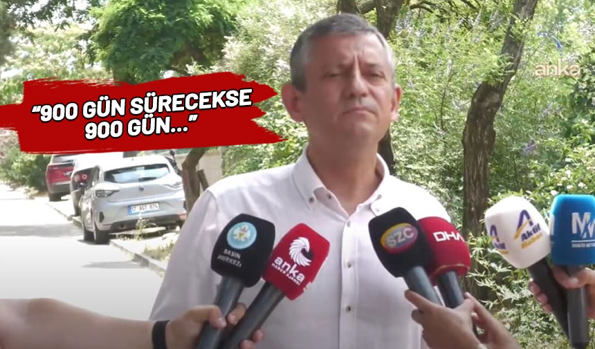 Özgür Özel startet! „Wir starten in 81 Provinzen“