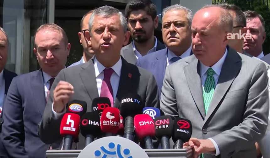 Özgür Özel nodigde Muharrem İnce uit voor CHP! Hier is het antwoord van İnce