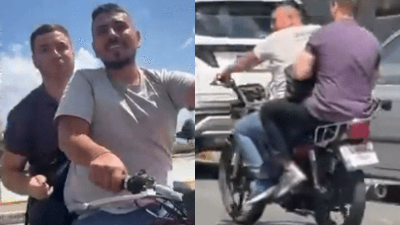 Motorrad-Hooligans! Verbale Belästigung von Frauen in Pendik