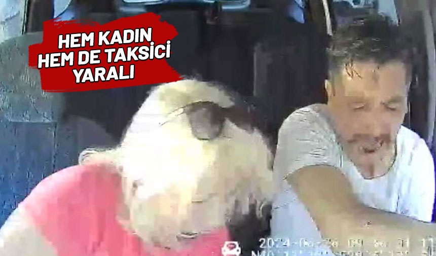 Eski eş ateş açtı, kadın ve taksici santimlerle kurtuldu