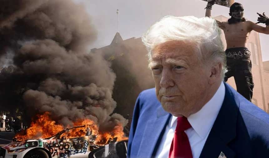Trump-protesten nemen toe in de VS! Soldaten gaan de straat op.