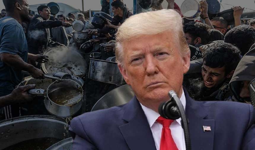 Trump besefte dat er honger is in Gaza!
