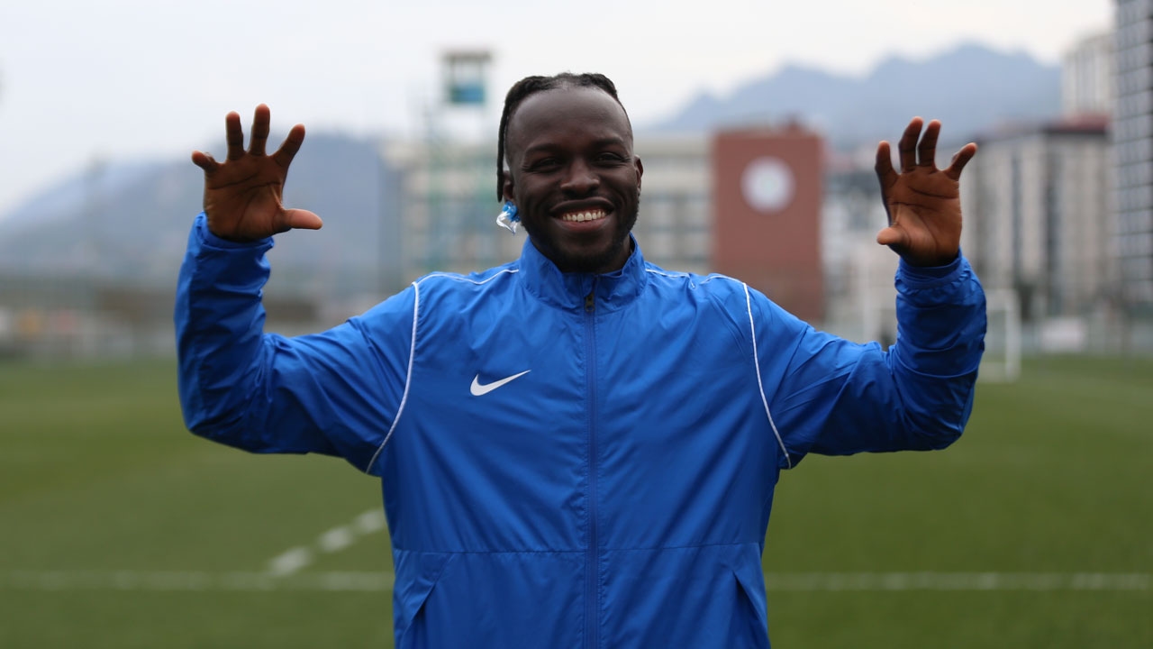 Ali Sowe returns home