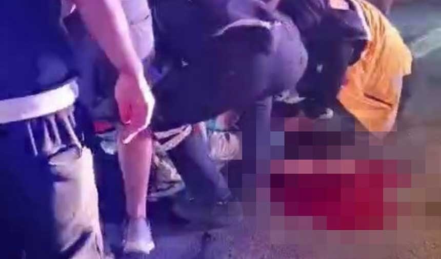 Przejechał samochodem 22-letnią kobietę i uciekł.