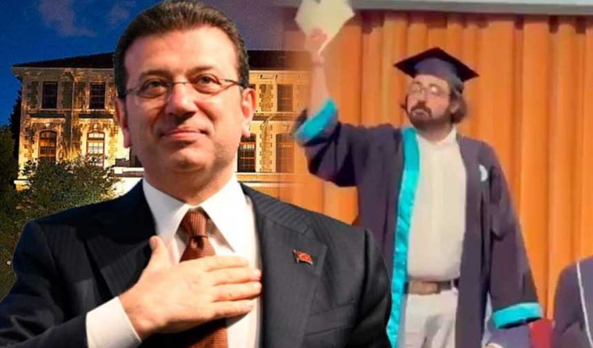 Ein junger Student der Boğaziçi-Universität, der sein Diplom zerriss, um İmamoğlu zu unterstützen, wurde festgenommen