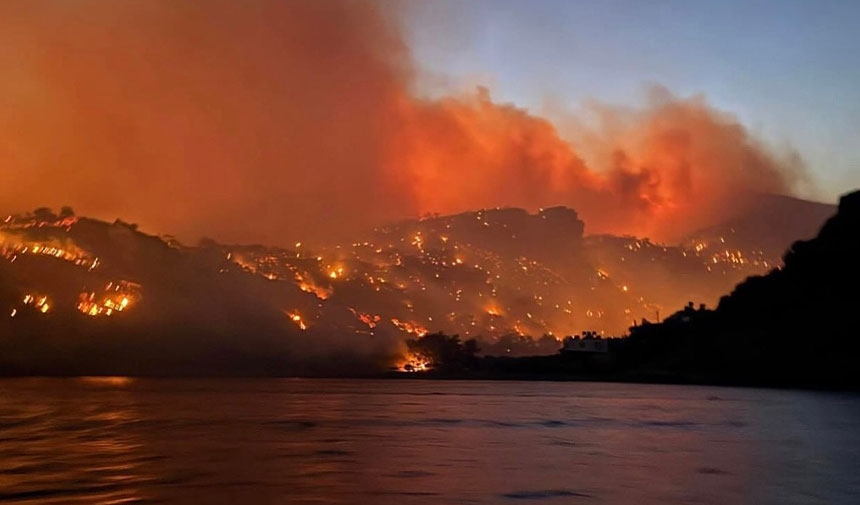 Waldbrand auf Kreta, 5 Menschen verletzt