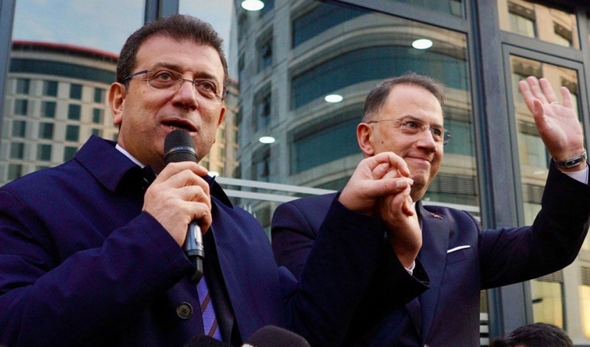 Protesta de Murat Çalık de İmamoğlu: "Dejen de lado un juicio justo, nuestras vidas ahora están en peligro".