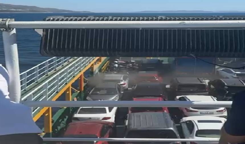 Un incendie s'est déclaré sur un ferry au large de l'île de Marmara
