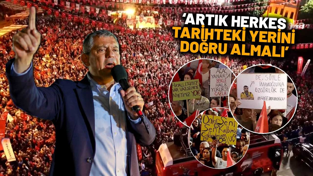 Özgür Özel : Ceux qui viennent le 3 novembre repartiront le 2 novembre