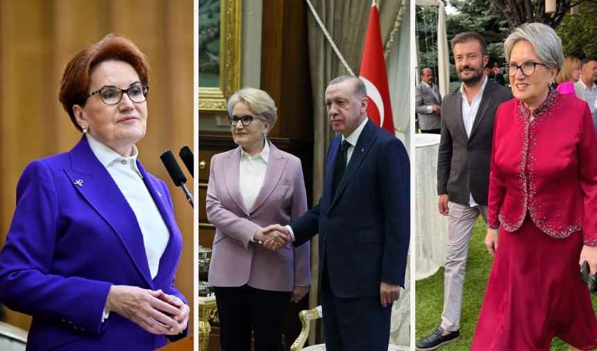 Elle était à l'honneur avec ses cheveux blonds ! Akşener a encore changé son image.