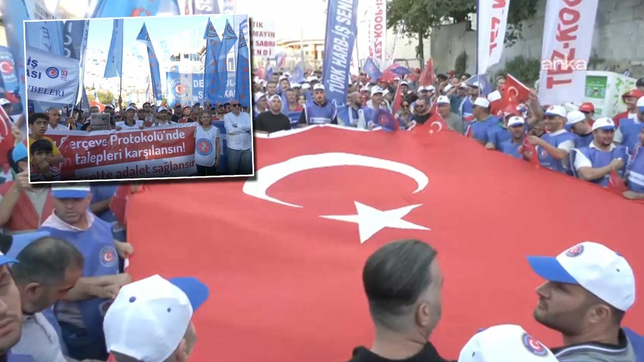 Türkische Arbeiter protestieren gegen Lohnerhöhungen! Arbeiter strömten zu AKP-Gebäuden in 81 Provinzen