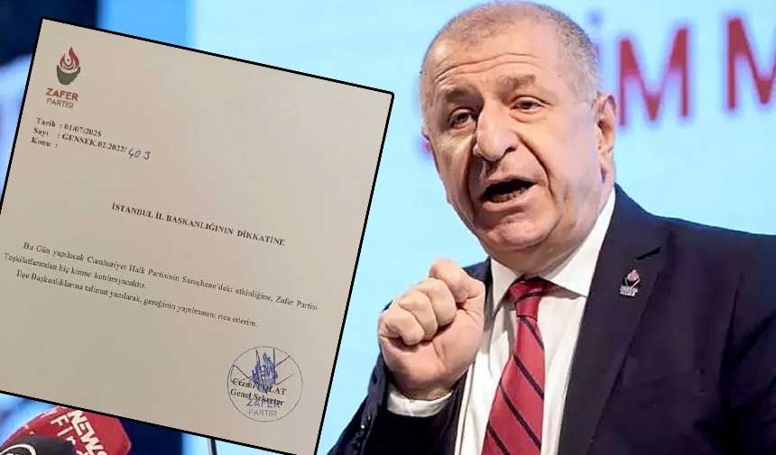 Anweisung der Victory Party: „Nehmen Sie nicht an der Saraçhane-Kundgebung der CHP teil“