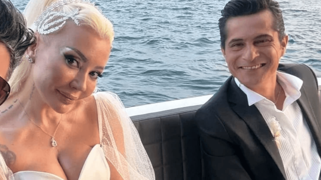 ¡Boda sorpresa! Ismail Hacıoğlu y Duygu Kumarki se casaron por segunda vez