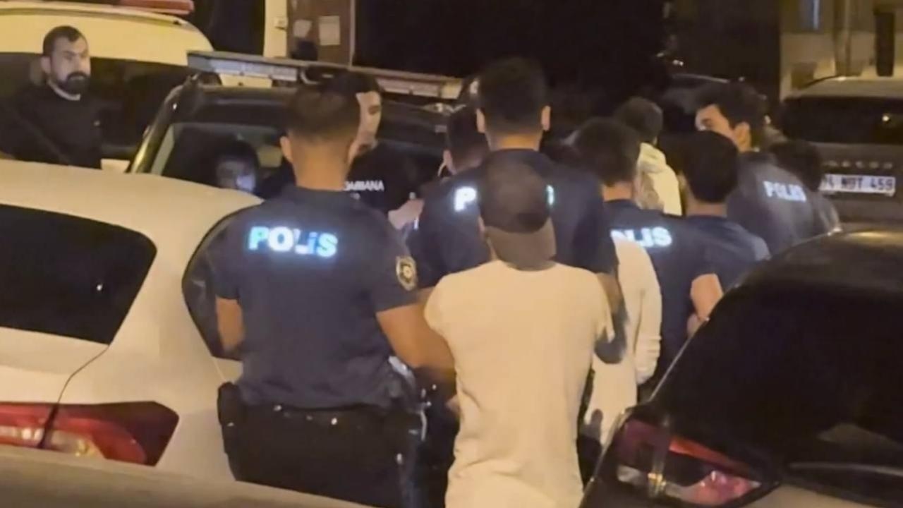 Irregular immigration operation in Istanbul