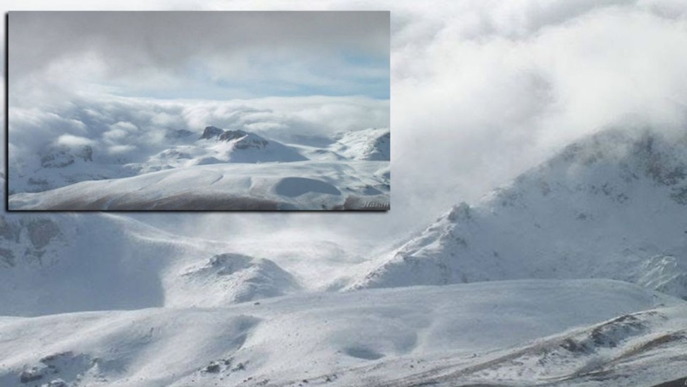 The Door to Winter Tourism Has Been Opened: Geyik Mountain Awaits Visitors with Its White Peak
