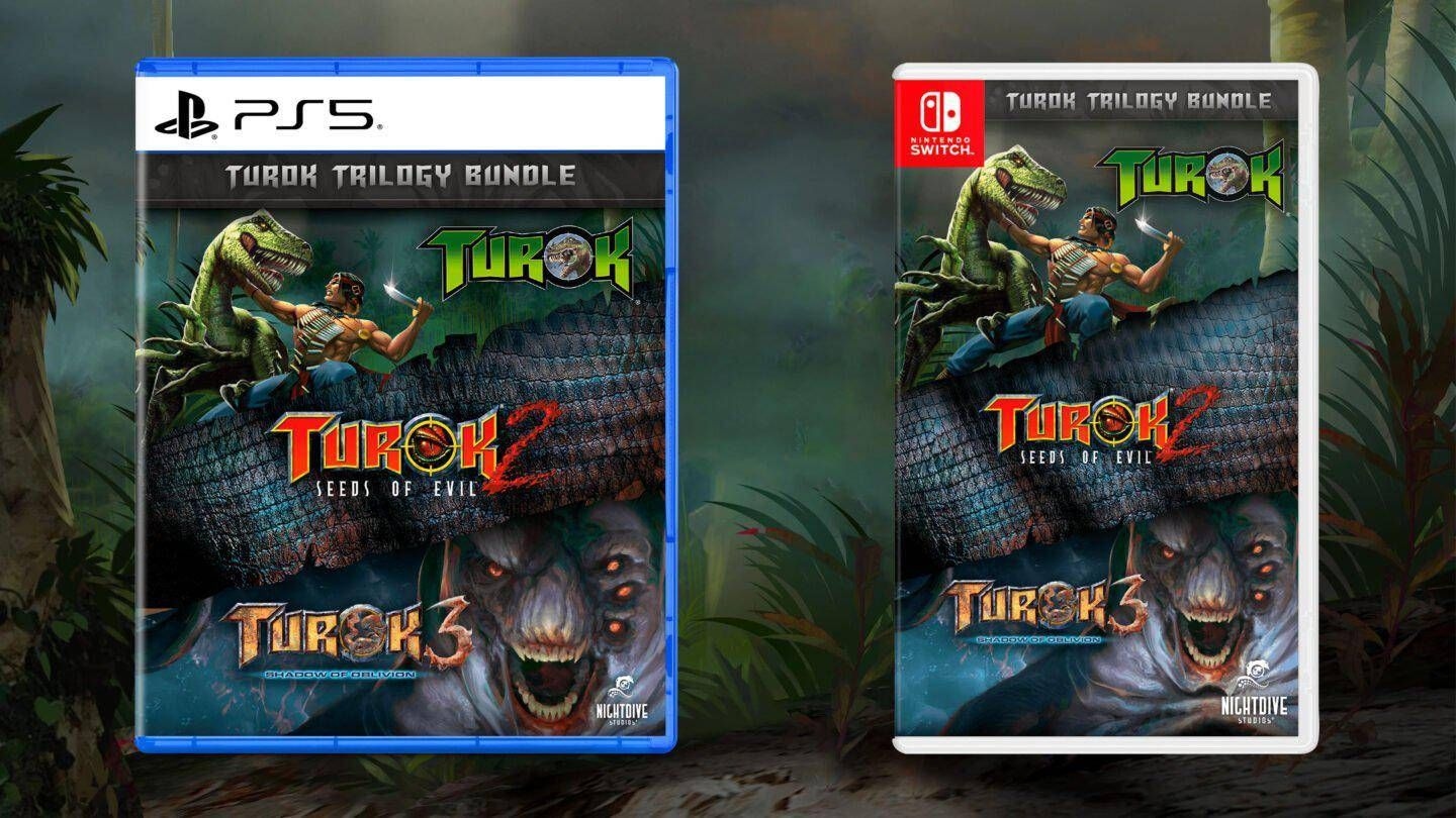 Turok Trilogy, PS5 ve Switch için Remastered Physical Edition