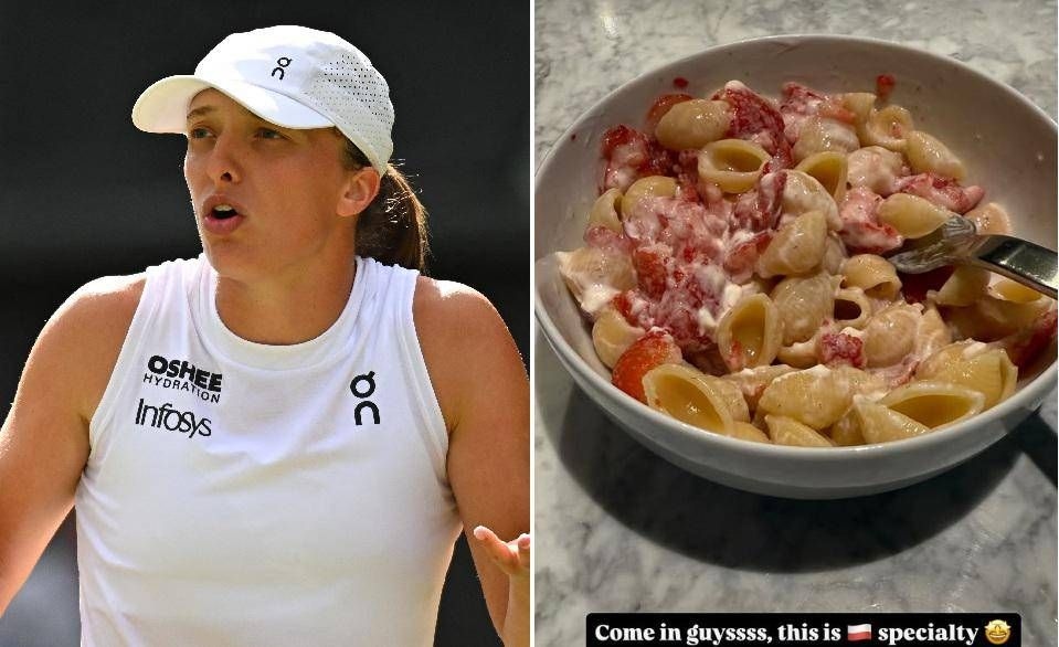 Wimbledon, Iga Swiatek ve kabus mutfağı: "Makarna ve çilekleri severim"