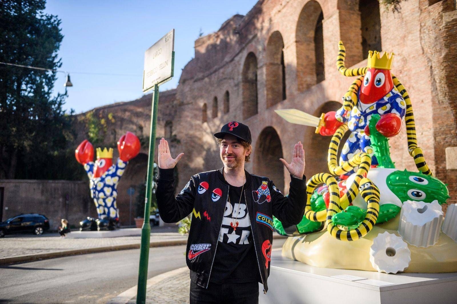 In Erice Philip Colbert, heir of pop art on show with "Lobsteropolis"