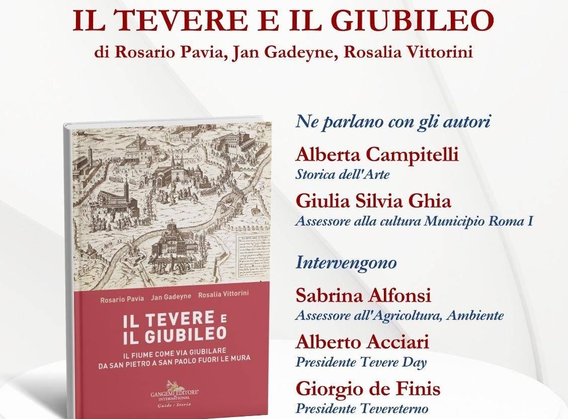 Het boek "De Tiber en het Jubeljaar" wordt morgen in Rome gepresenteerd.