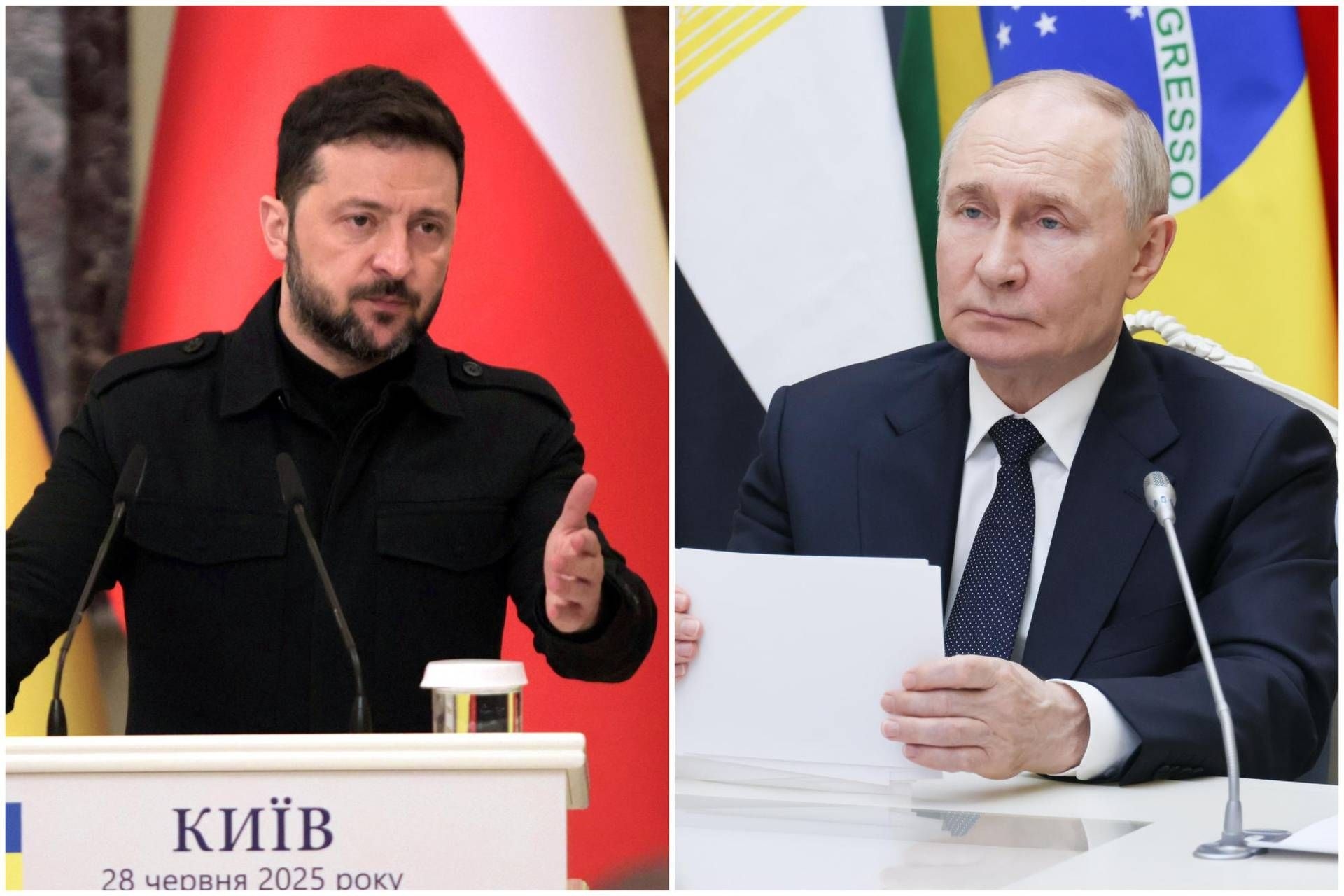 Oekraïne-Rusland: Zelensky tegen Poetin: "Leiders komen bijeen voor vrede."