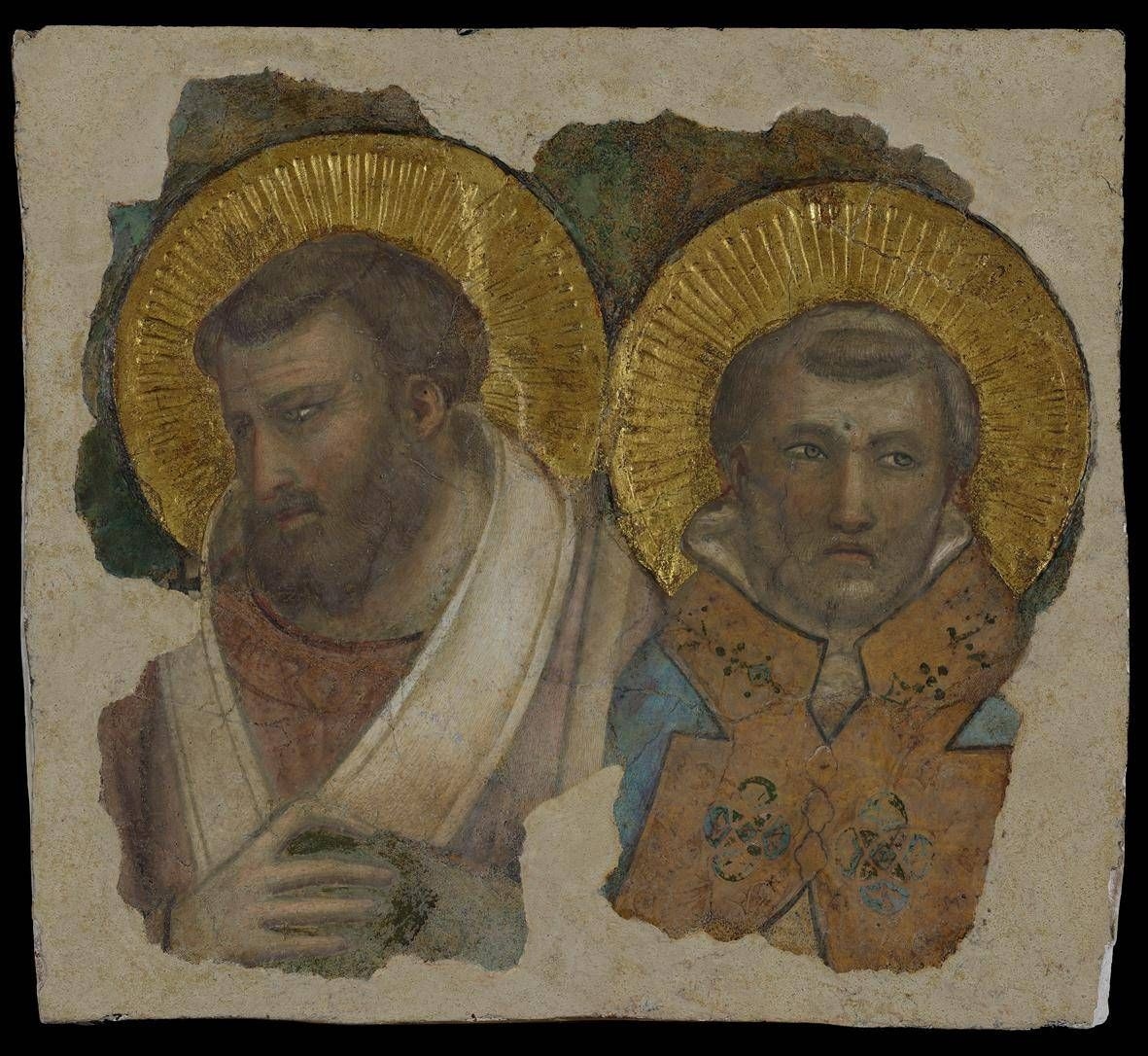 Giotto in Florence, Vaticaanfragment in het Opificio delle Pietre Dure