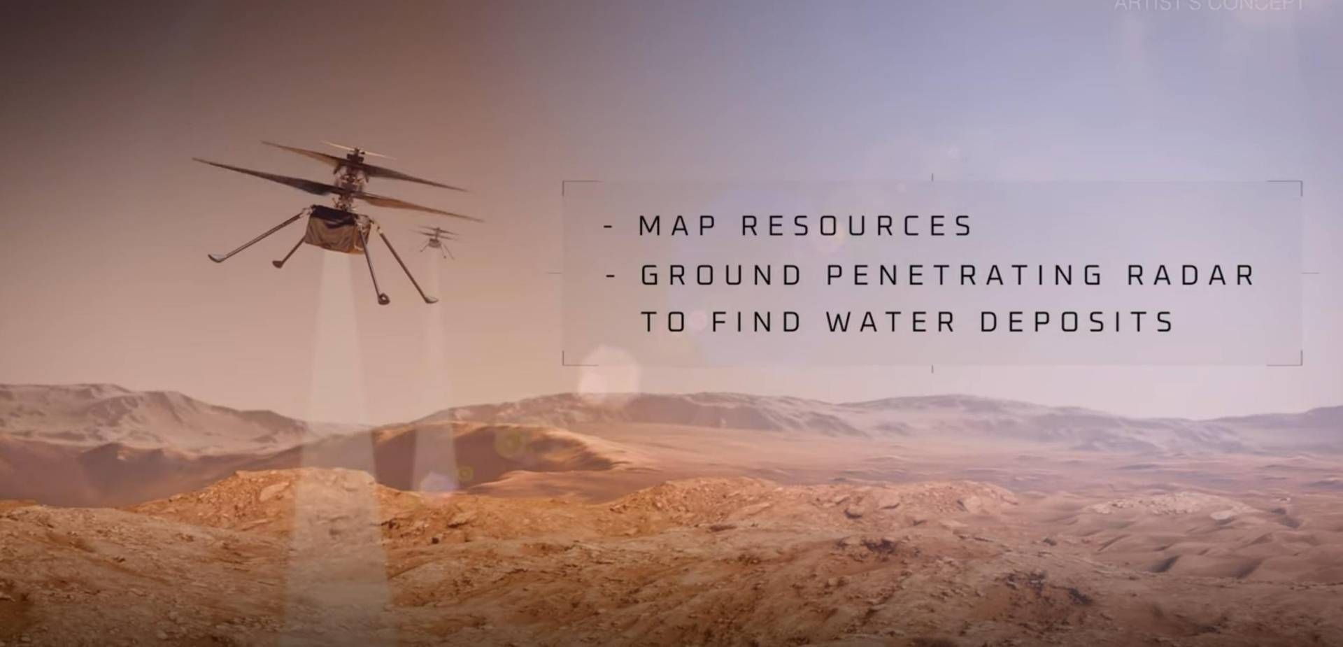Skyfall, Mars'ta uçan altı helikopter, yeni ortak NASA/AeroVironment görevi