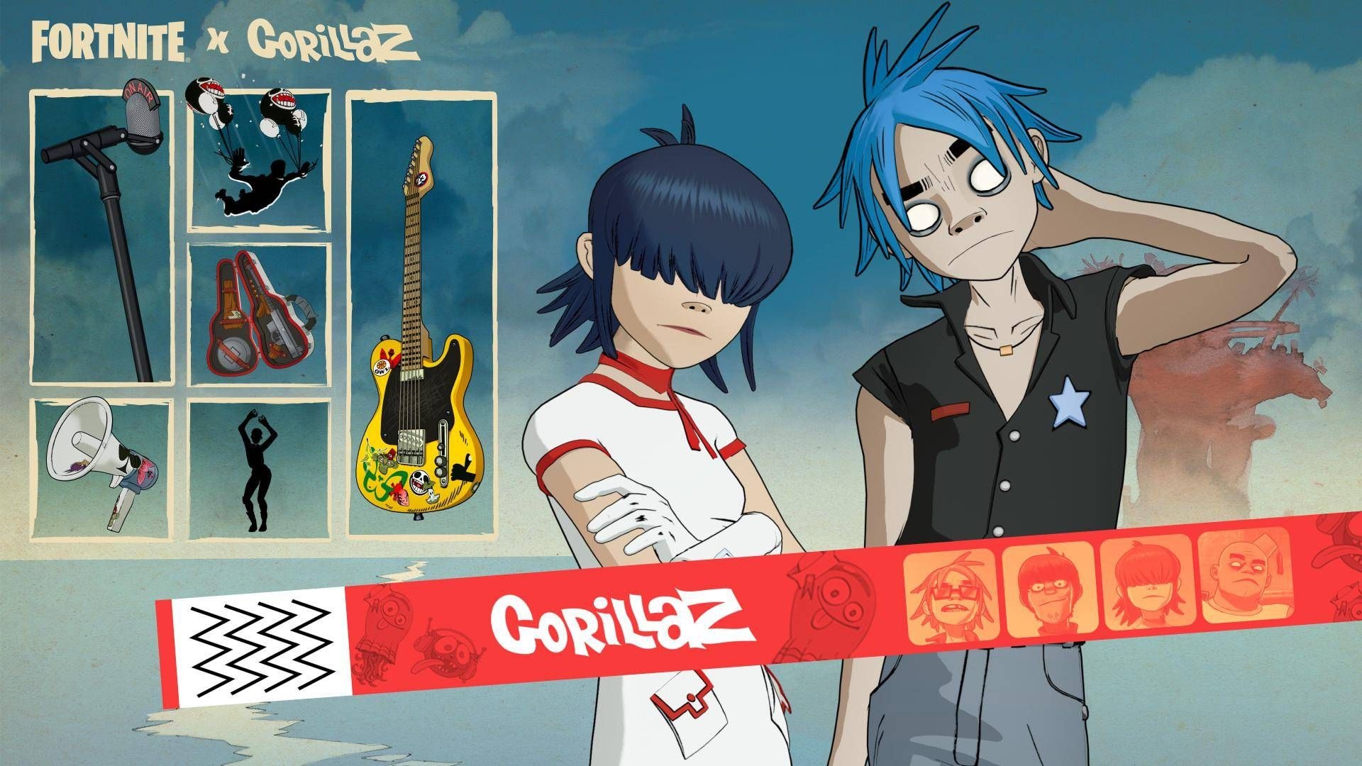 Fortnite Festivali, Gorillaz ile 10. Sezonu Başlatıyor