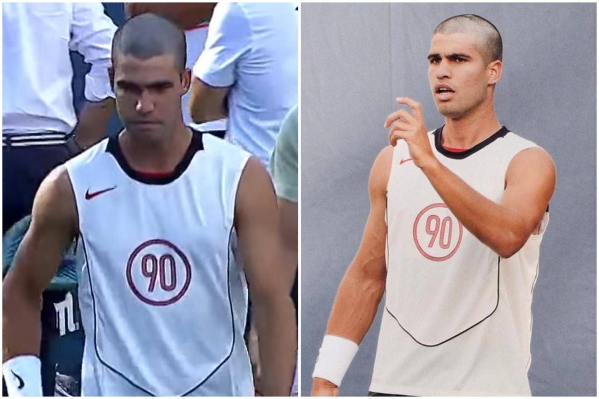 Alcaraz shaves his head: "He looks like Beckham." But the new look isn't everyone's cup of tea.
