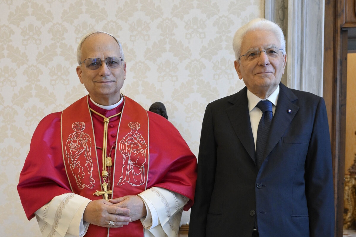 De Ucrania a Oriente Medio, el Papa León XIV se reúne con Mattarella: primera visita oficial al Vaticano