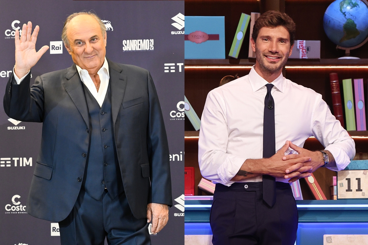 Gerry Scotti kritisiert Stefano De Martino live im Fernsehen. Ein beispielloser Schlag ins Gesicht von Mediaset für RAI.