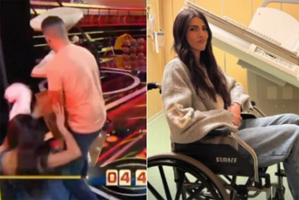 Giulia Salemi in ospedale, l'incidente a The Cage e la reazione di Amadeus