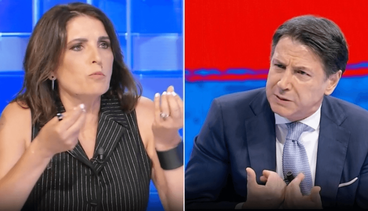 "Bakanlarının eylemlerine maruz kaldığı imajı ortaya çıkıyor ve bu hoş bir görüntü değil": Conte ve Marianna Aprile karşı karşıya geldi.