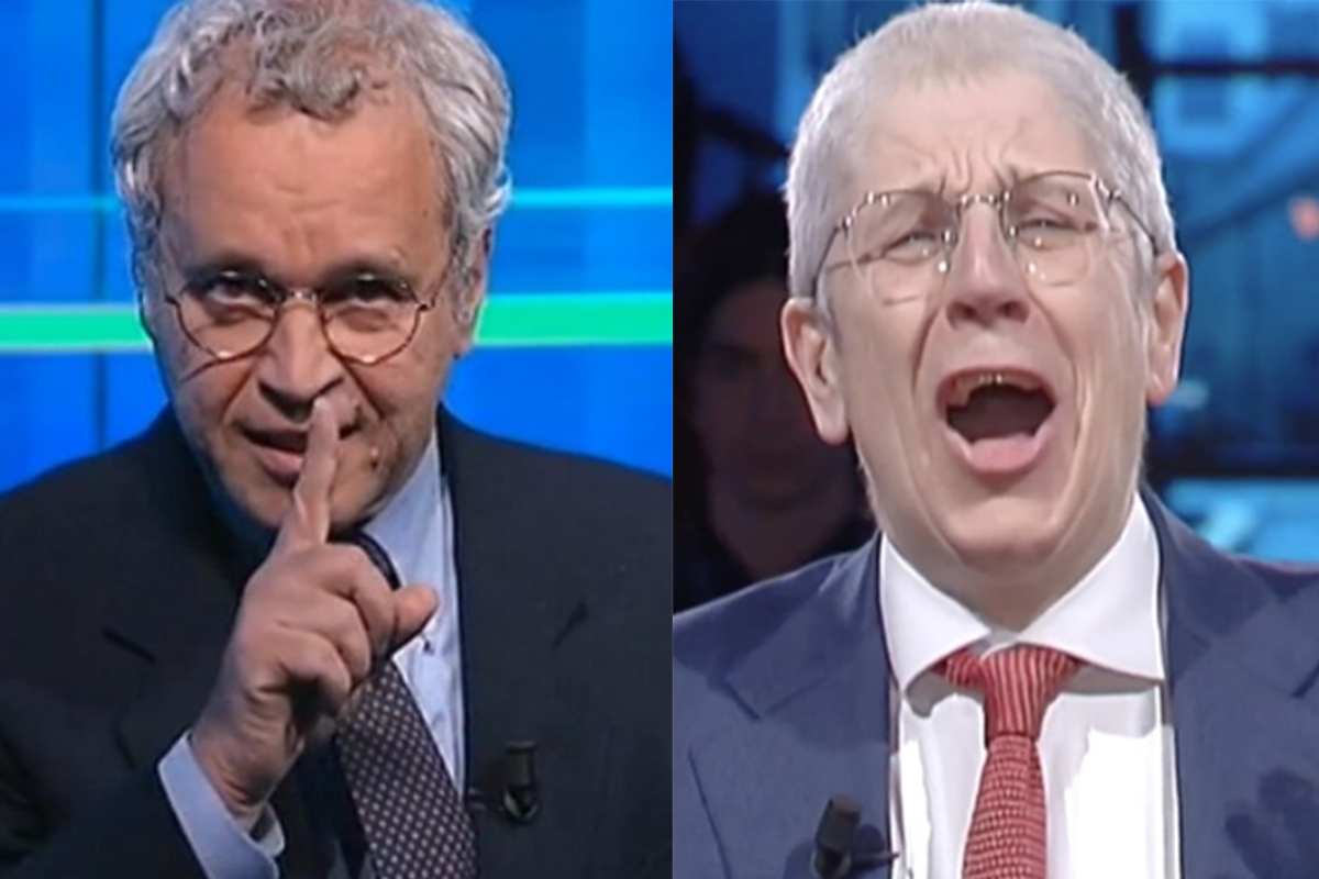 Mentana is booming (overtaking Giordano, but Fuori dal Coro is soaring): now Chiocci's Tg1 is in the crosshairs - Not just TV ratings, but also social media rankings of news TV programs.