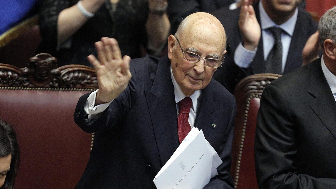 Giorgio Napolitano, conferência no Senado por ocasião do centenário do seu nascimento