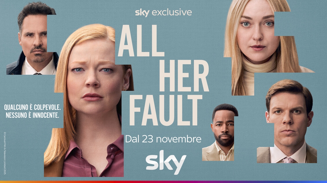 «Всё её вина» — сериал Снука, основанный на романе Мары, выходит на Sky