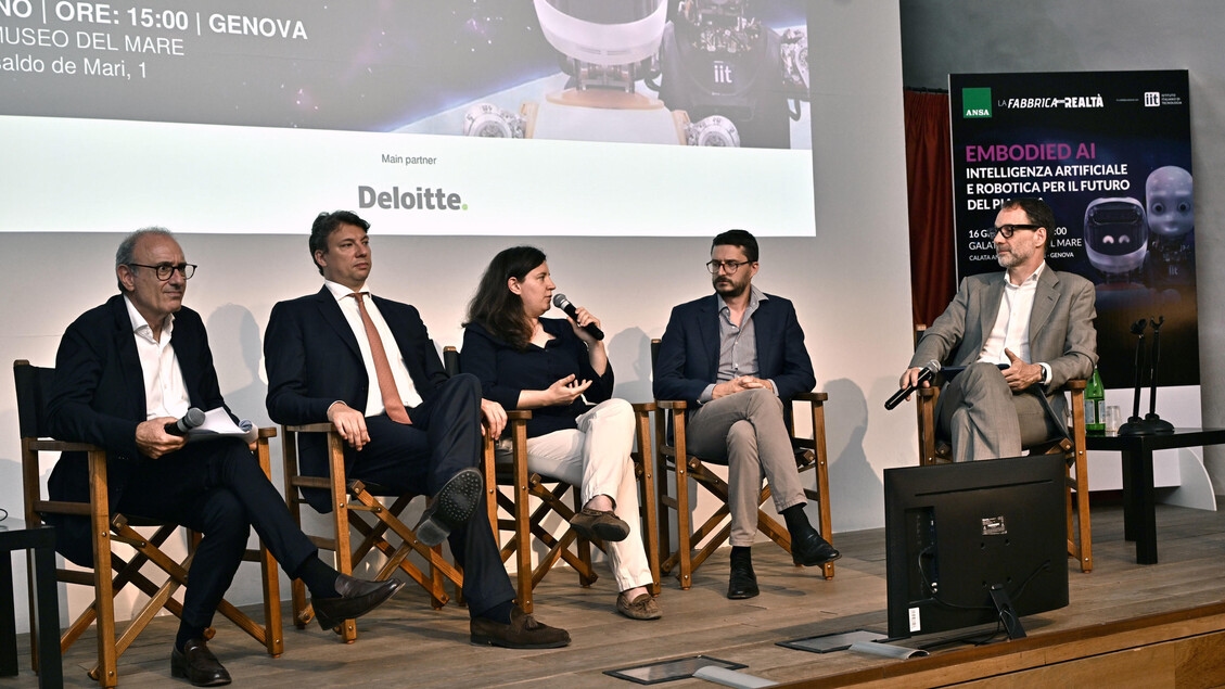 IA e robótica, a 'Fábrica da Realidade' ANSA para em Gênova
