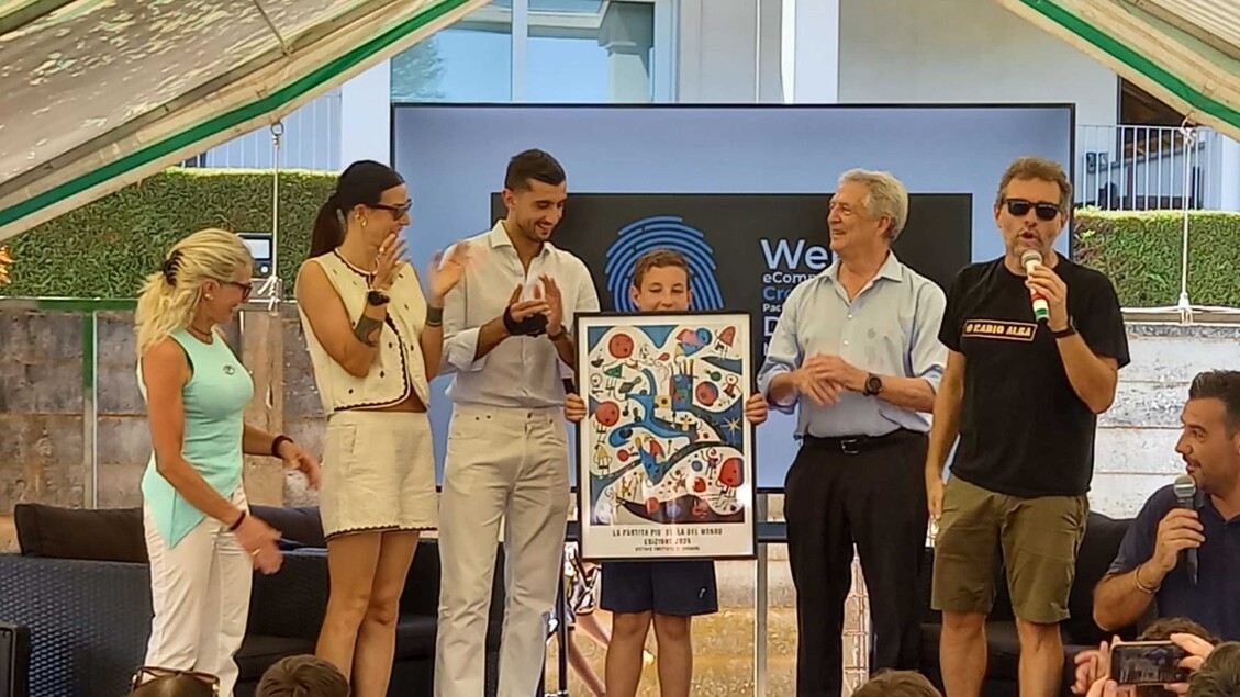 La partita più bella del mondo con i ragazzi guariti dal cancro