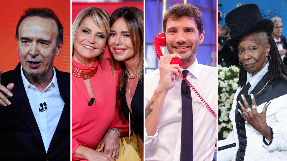 Pluie de confirmations dans les programmes de la Rai ; Roberto Benigni arrive et va « annoncer la nouvelle à San Pietro ». Brouille entre Perego et Ventura. La surprise de Whoopi Goldberg.