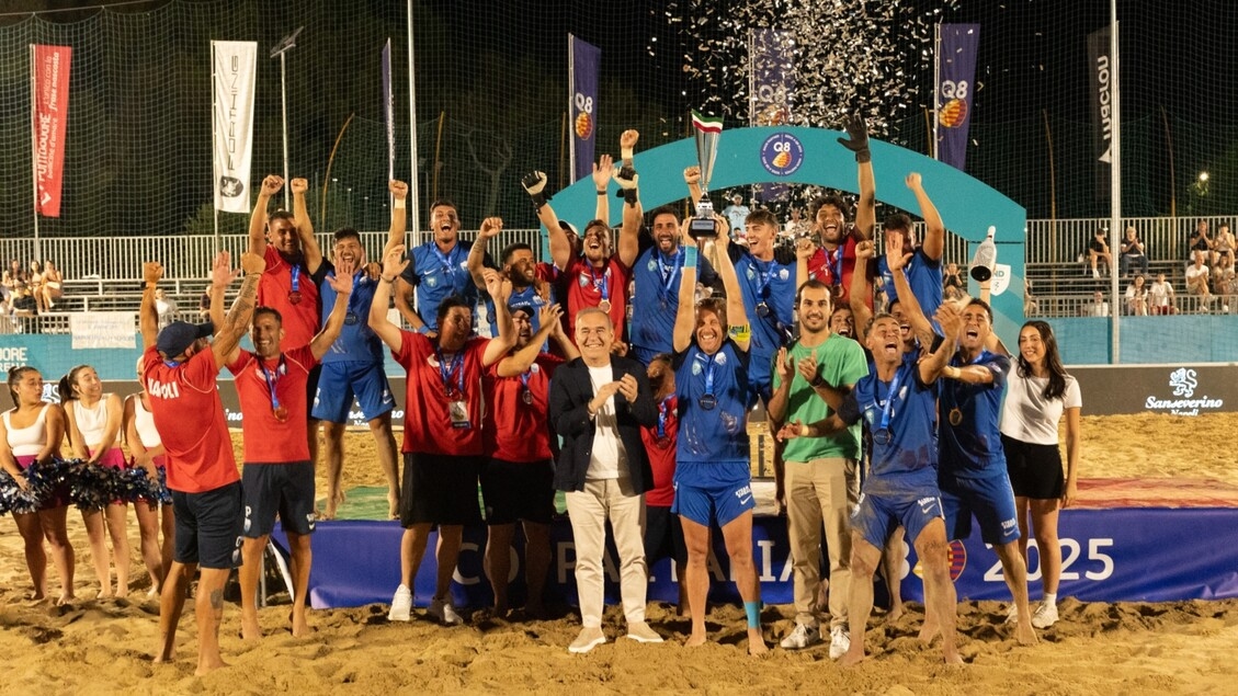 Beach Soccer: 6-3 to Viareggio, Napoli wins the Italian Cup