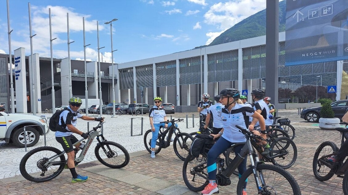 Tres días en bicicleta por el tramo italiano de la Milán-Múnich