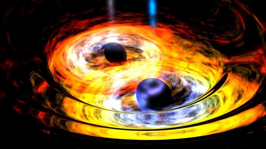 A colisão mais massiva de buracos negros revelada por ondas gravitacionais