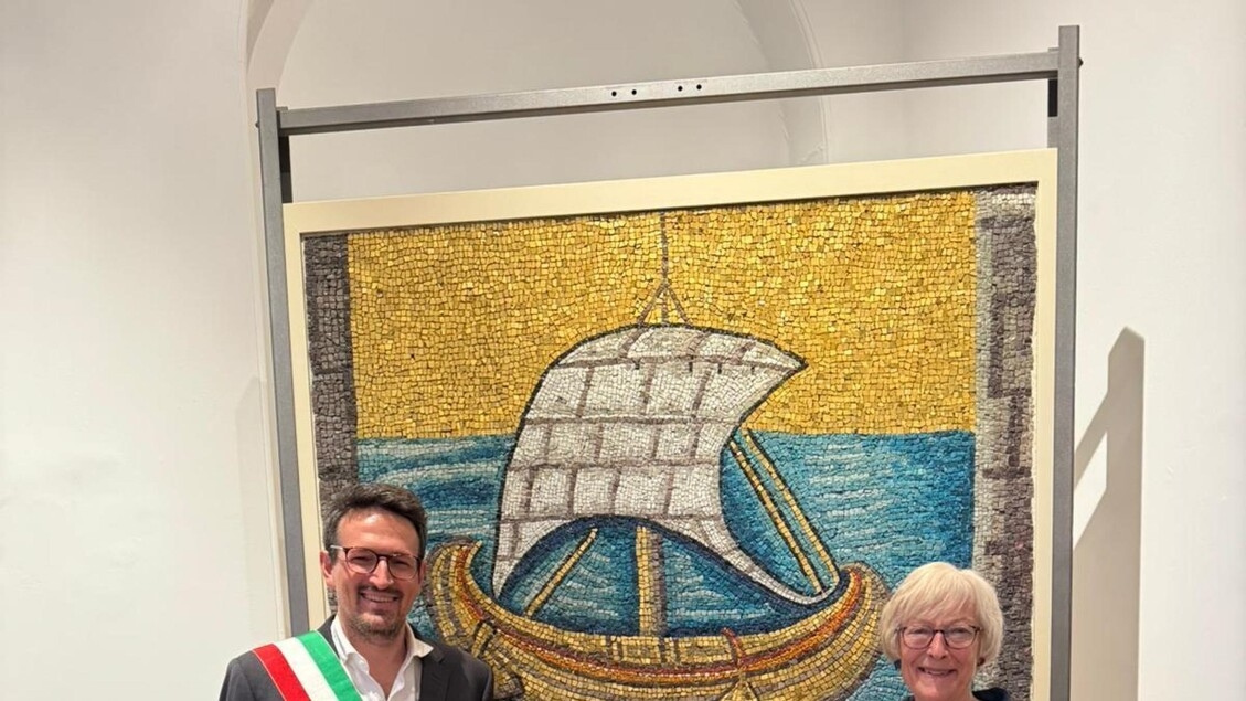 Ravenna'nın mozaiklerinin altınları Londra'da hâlâ parlıyor