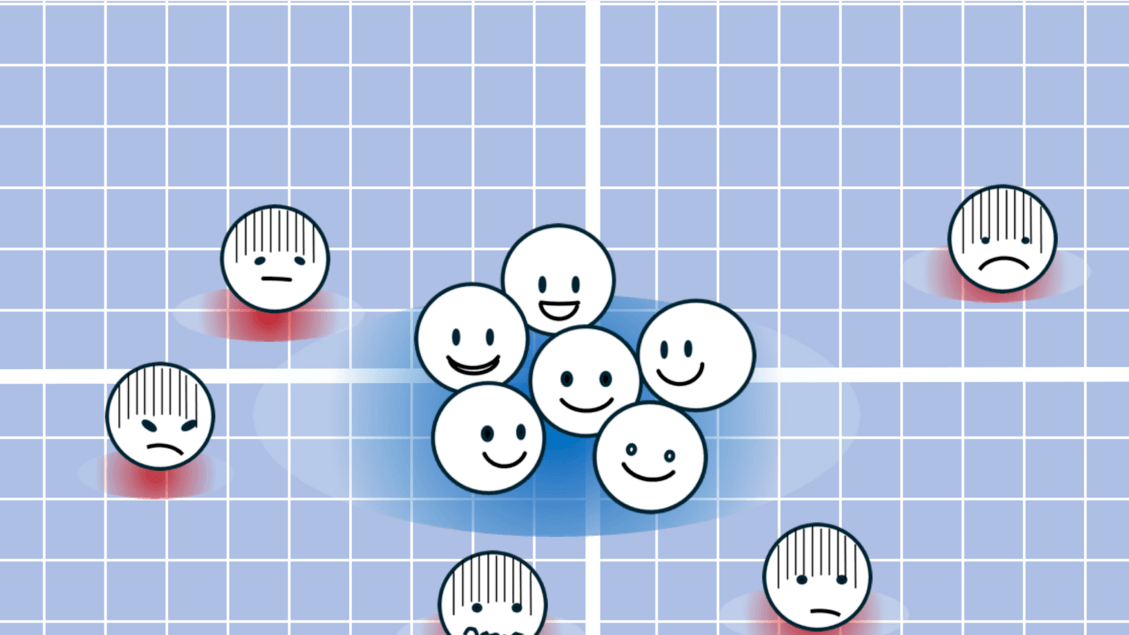 O sucesso dos otimistas se deve à harmonia entre os cérebros