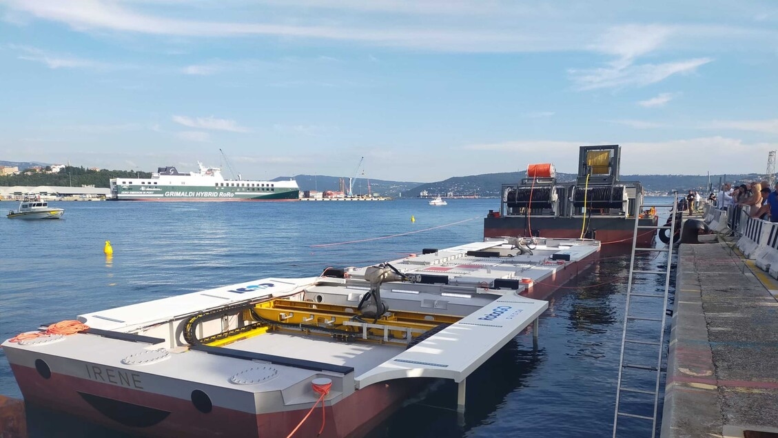 RoboGo, el robot que realiza mantenimiento en los puertos