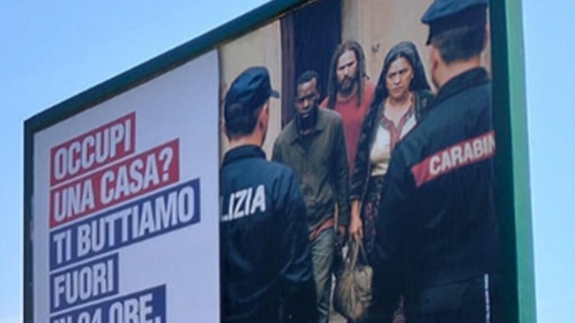 Roma cancella i manifesti della Lega: 'Stereotipi razzisti'